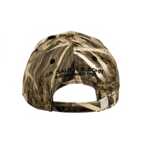 Șapcă Sauer Reed Camo Cap – Echipament de vânătoare impermeabil cu design profesional și model de camuflaj universal.