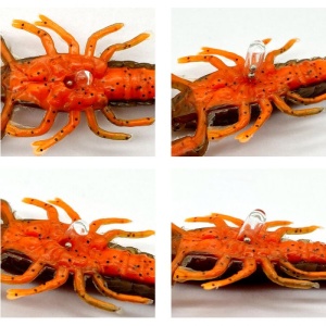 Savage Gear 3D Crayfish Rattling 6.7cm 2.9g Motor Oil UV - Img 4