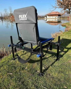Scaun Filex Superior Feeder Chair – Detaliu picioare Ø36mm cu filet universal și șezut premium din spumă cu memorie.