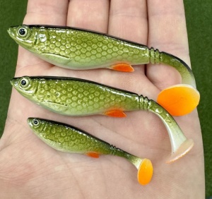 Shad Daiwa Prorex Belly 8.5cm 4buc/plic