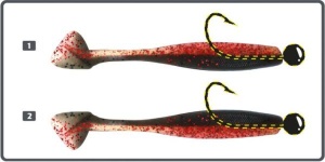 Shad Damiki Jumble Shad 10cm 8buc/plic 445 - Img 2