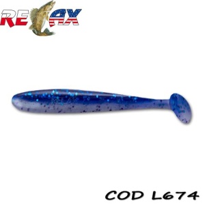 Shad Relax Bass Laminat Blister 8.5cm 4buc/plic L674