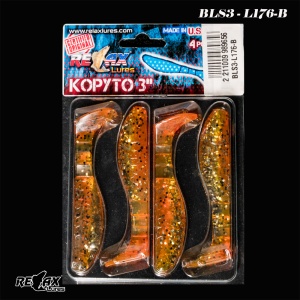 Shad Relax Kopyto Laminat Blister 7.5cm 7g 4buc/plic L176