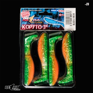 Shad Relax Kopyto Laminat Blister 7.5cm 7g 4buc/plic L186