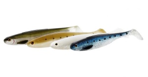 Shad Westin Shadteez Slim 10cm Pearl Sand Bulk - Img 2