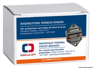 Siguranta si comutator automat de mare putere Osculati 60-200A cu protectie IP67 si certificare SAE J1171.