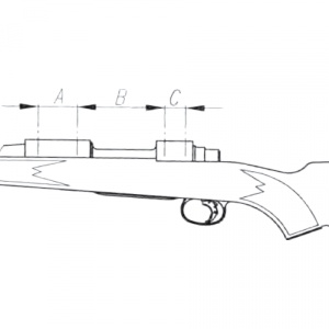 Șină Recknagel Picatinny ERA din oțel pentru Sauer S101 – montaj optic robust