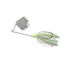 Spinnerbait Colmic Buzz Duck, 14g, Chartreuse/White