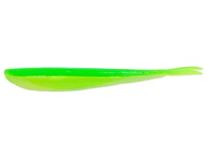 Split Tail Lunker City Fin-s Fish 12.5cm Limetreuse UV
