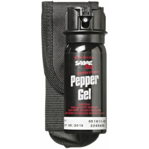 Spray Autoaparare Sabre Tactical Pepper Gel Cu Suport 50g