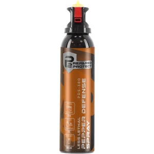 Spray Autoaparare Umarex P2P PDS-380 Pepper Spray 185ml cu dispersie conica maner pistol si siguranta flip-top.