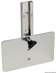 Suport sondă sonar barcă vertical Osculati aluminiu telescopic reglabil 115mm