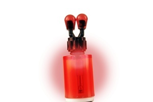 Swinger iBite LED Micro cu baterie 211 – hanger compact cu semnalizare luminoasă precisă, fără cabluri, ideal pentru pescuit feeder și staționar pe timp de noapte. 