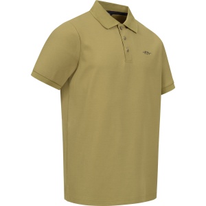 Tricou polo bărbătesc Blaser Solid Matt Gold – Design clasic din material piqué, durabil și elegant pentru utilizare versatilă