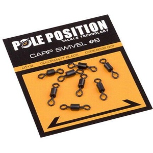 Vartejuri Gamakatsu Pole Position Black Carp Swivel 20buc