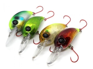 Vobler Damiki Disco Deep Trout-38 3.8cm 4.5g Floating 400T Black Hazelnut - Img 3