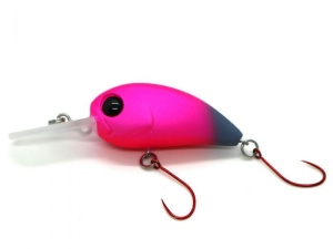 Vobler Damiki Disco Deep Trout-38 3.8cm 4.5g Floating 414P (Hot Pink Gray)