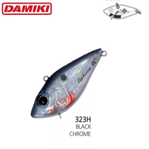 Vobler Damiki Tremor 65N 6.5cm 15g Sinking Black Chrome