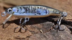 Vobler Hunter Yoda 4.5cm 3.5g sinking Trutta Trutaa - Img 2