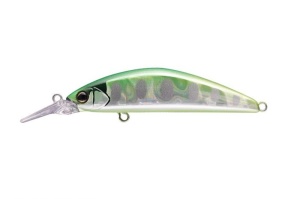 Vobler Jackall Tricoroll GT 56MD-F 5.6cm 4.3g Flash Green Background