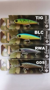 Vobler Jackson Qu-on Py Shad 4.4cm 2.4g S TIG - Img 2