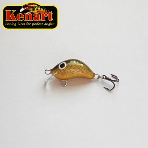 Vobler Kenart Hunter 3cm 3g sinking Black Orange