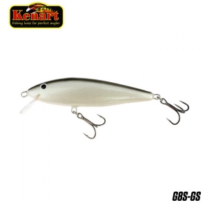 Vobler Kenart Twitching Glimer 8S 8cm 8g Green Silver