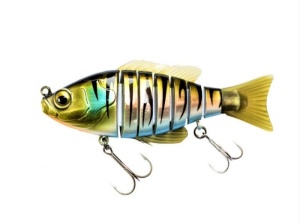 Vobler Swimbait Biwaa Seven Section Natural Tiger 10cm
