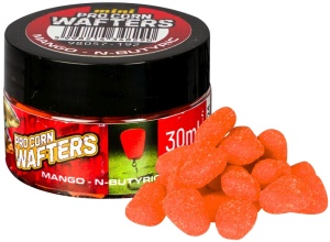 Wafters Benzar Pro Corn Mini 6mm, momeală critic echilibrată cu formă de porumb, ideală pentru pescuit de finețe și prezentări naturale la crap.