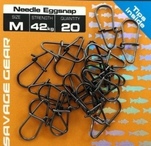 Agrafe Savage Gear Needle Egg Snaps 20buc/plic - Img 4
