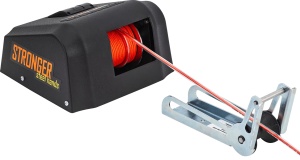 Anchoră Electrică Stronger Steelhands 30, Troliu pentru Barcă 4.6m, Capacitate 10kg, Cablu 30m, Coborâre Liberă