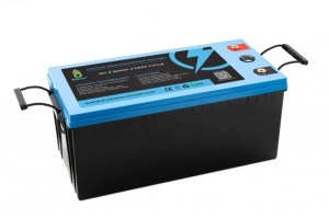 Baterie Elker LiFePO4 Lithium Battery 12v 300Ah Cu BMS Si LCD Indicator - Img 7