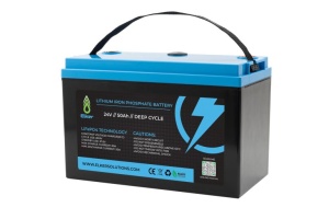 Baterie Elker LiFePO4 Lithium Battery 24v 50Ah Cu Bluetooth si BMS
