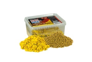 Benzar Rapid Pellet Pack 2 in 1 – pachet complet pentru method feeder cu micropelete și Particle Pasta, proporții perfecte fără umectare suplimentară, ideal pentru crap și caras.