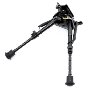 Bipod Hawke Reglabil 15–23 cm – stabilitate, precizie și reglaj fin pentru tragere controlată.