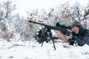 Bipod Tikka Optipod – suport ușor și precis din polimer armat, compatibil Picatinny și pivotant