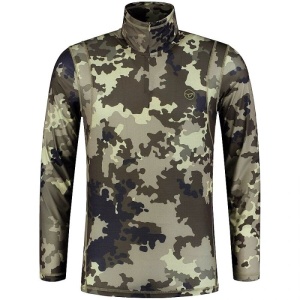 Bluza Korda Kool Quick Dry Long Sleeve Zip Neck Camo
