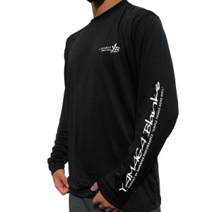 Bluza Yamaga Blanks Silky Touch Long Sleeve T-Shirt Black - Img 2