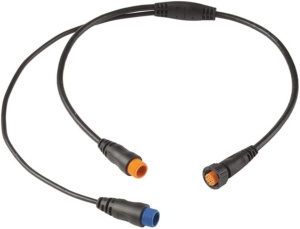 Cablu Garmin Y scurt sonda 12-pini + 8-pini către sonar 12-pini