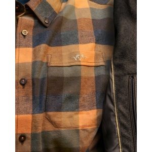 Cămașă de vânătoare pentru bărbați din bumbac 100% flanelat Blaser Marvin Flannel Shirt Men.