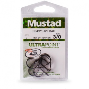 Carlig Mustad Heavy Live Bait Ultrapoint BLN - Img 3