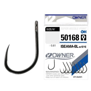 Carlige Barbless Owner 50168 Iseama BL Eye