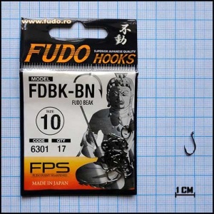 Carlige Fudo Beak W/Ring BN-6301 - Img 2
