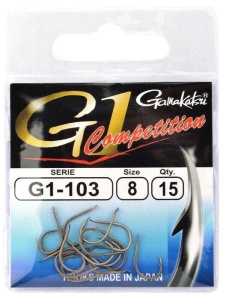 Carlige Gamakatsu G-1 Competition G1-103 15buc/plic - Img 2
