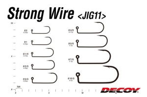 Carlige Jig Decoy Pro Pack Jig11 Strong Wire - Img 2