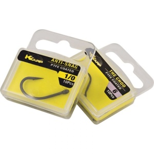 Carlige K-Karp Anti Snag PTFE Coated 10buc/plic - Img 1