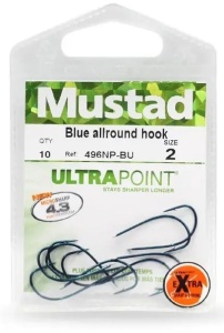 Carlige Mustad Blue Allround Limerick Hook 10buc/plic - Img 2
