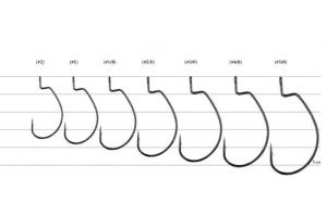 Carlige Offset Decoy KG 25 Wide Worm - Img 3