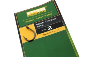 Carlige PB Products Wide Circle Hook PTFE 10buc/plic - Img 4