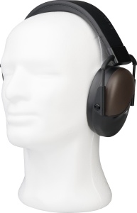 Căști antifonice pasive Blaser Hearing Protection 2.0 Essential Brown cu perne din gel de silicon și carcase de schimb.